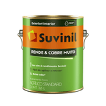 Tinta Suvinil Acrílico Fosco Rende e Cobre Muito Standard 3,6L