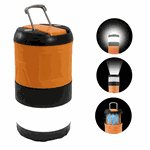 Lâmpada Impermeável Anti-mosquito Camping Recarregável USB - Laranja