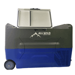 Geladeira Portátil Azul All Wild SLA 35 lts Semi Dual-zone Quadrivolt 110/220 - 12/24v 