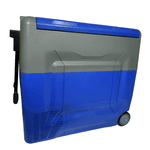 Geladeira Portátil Azul All Wild SLA 55 lts Semi Dual-zone Quadrivolt 110/220 - 12/24v 