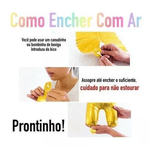 Balão 3D Champanhe Metalizado