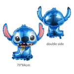 Stitch Grande Metalizado 3D