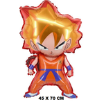 Goku Saiyajin Metalizado 3d