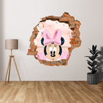 Adesivo Buraco Baby Minnie