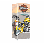 Envelopamento Geladeira Harley Davidson Moto