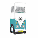 Envelopamento Geladeira Perua Kombi Azul