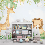Papel de Parede Infantil Leãozinho