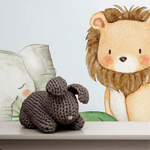 Papel de Parede Infantil Leãozinho
