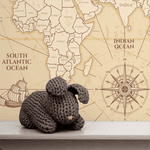 Papel de Parede Infantil Mapa Múndi