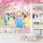 Papel de Parede Infantil Princesas