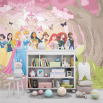 Papel de Parede Infantil Princesas