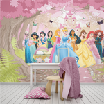 Papel de Parede Infantil Princesas