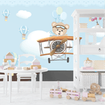 Papel de Parede Infantil Aviãozinho