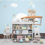 Papel de Parede Infantil Aviãozinho
