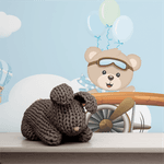 Papel de Parede Infantil Aviãozinho