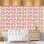 Papel de Parede Infantil Gotas Douradas