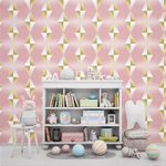 Papel de Parede Infantil Gotas Douradas