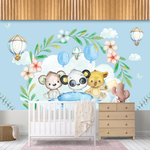Papel de Parede Infantil Pandinha