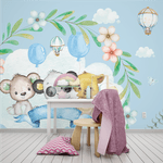 Papel de Parede Infantil Pandinha