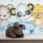 Papel de Parede Infantil Pandinha