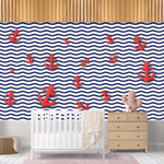 Papel de Parede Infantil Ancora