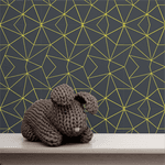 Papel de Parede Infantil Black Dourado