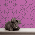 Papel de Parede Infantil Roxo