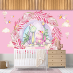 Papel de Parede Infantil Dino Encantado