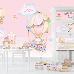 Papel de Parede Infantil Balões do Coala