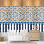 Papel de Parede Infantil Oceano Encantado