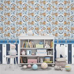Papel de Parede Infantil Oceano Encantado