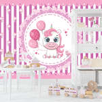 Papel de Parede Infantil Magia do Arco-Íris