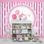 Papel de Parede Infantil Magia do Arco-Íris
