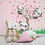 Papel de Parede Menina Pandinha