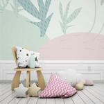 Papel de Parede Menina Bosque Encantado
