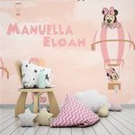 Papel de Parede Menina Sonhos da Minnie