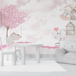 Papel de Parede Menina Rosa dos Sonhos