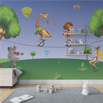 Papel de Parede Menino Circo