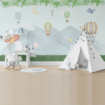Papel de Parede Menino Balão