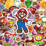 Kit Stikers Super Marios Word