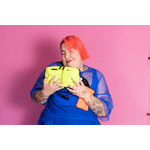 jubarte azul royal e amarelo neon - centelhas + maqui nóbrega