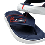 Chinelo de Dedo Rider Block Branco/Azul