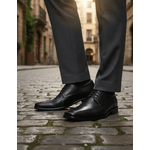 Sapato Social Austin Centuria Couro Preto