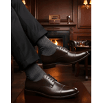 Sapato Social Centuria Tamanho Especial em Couro 