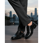 Sapato Social Centuria em Couro Preto