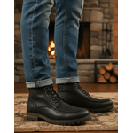 Bota Coturno Londres em Couro