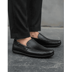 Mocassim Tamanho Grande Long Beach Preto