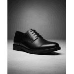 Sapato Social Derby em Couro Preto
