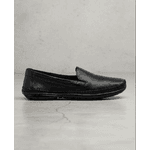 Mocassim Tamanho Especial Dakota Couro Preto