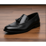 Mocassim Loafer Social Russia Bambolim Couro Preto